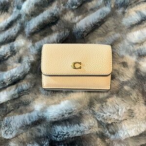 Coach Cream Leather Women's Purse